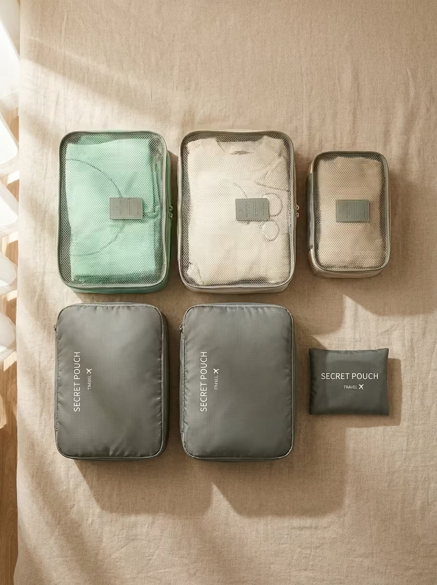 6pcs Packing Cubes