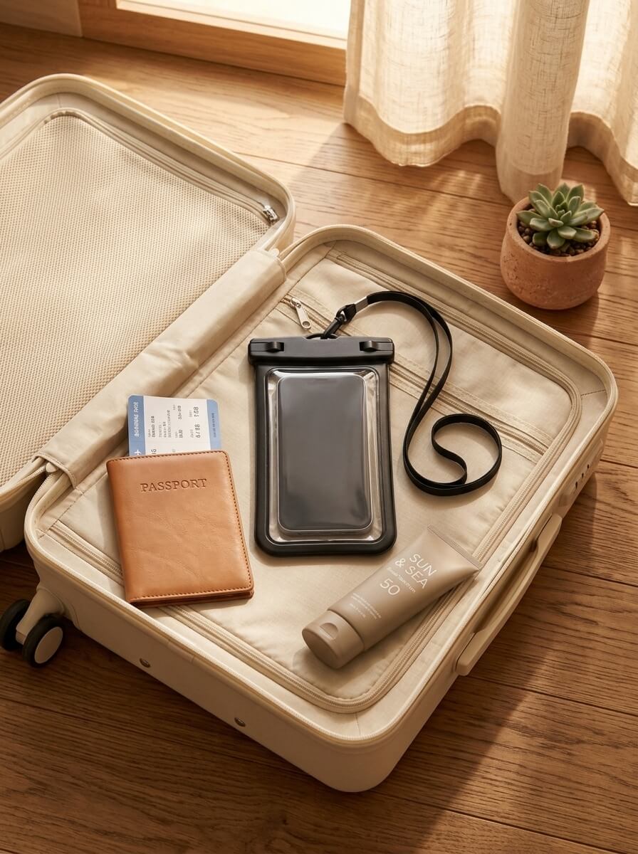 2pcs Waterproof Phone Dry Bag