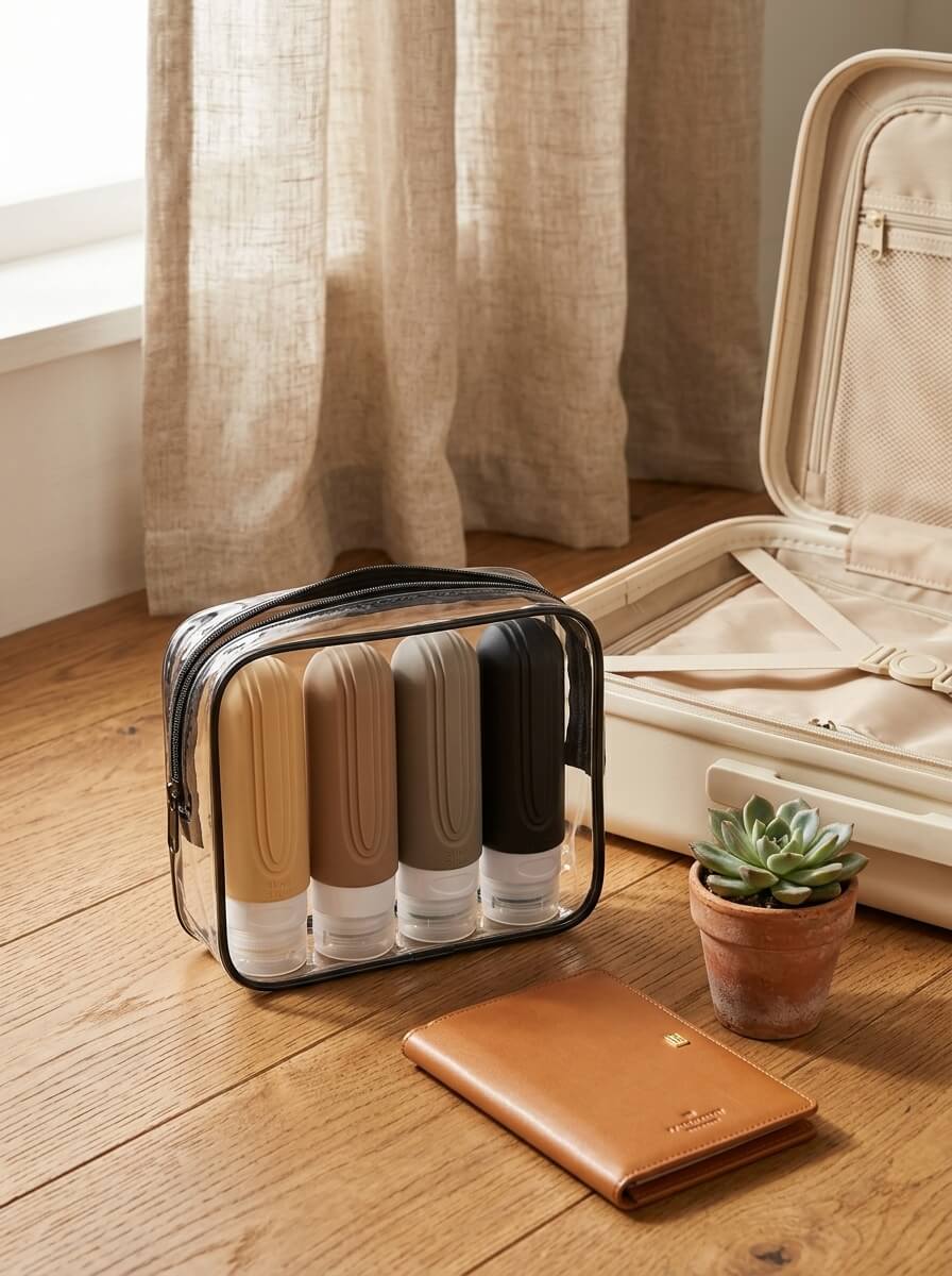 Reusable Silicone Bottle Set